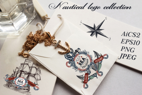 Download Nautical Logotypes Set - Logotypes Collection