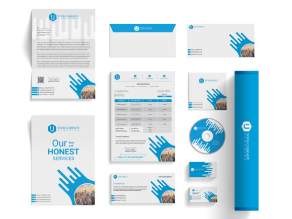 Download Corporate Identity, Stationary Branding - Premium Resources