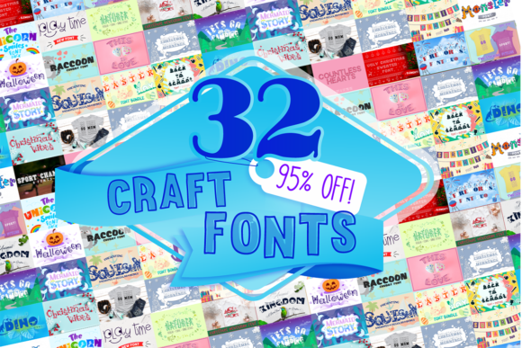 Download Craft Fonts Bundle - Craft fonts Collection